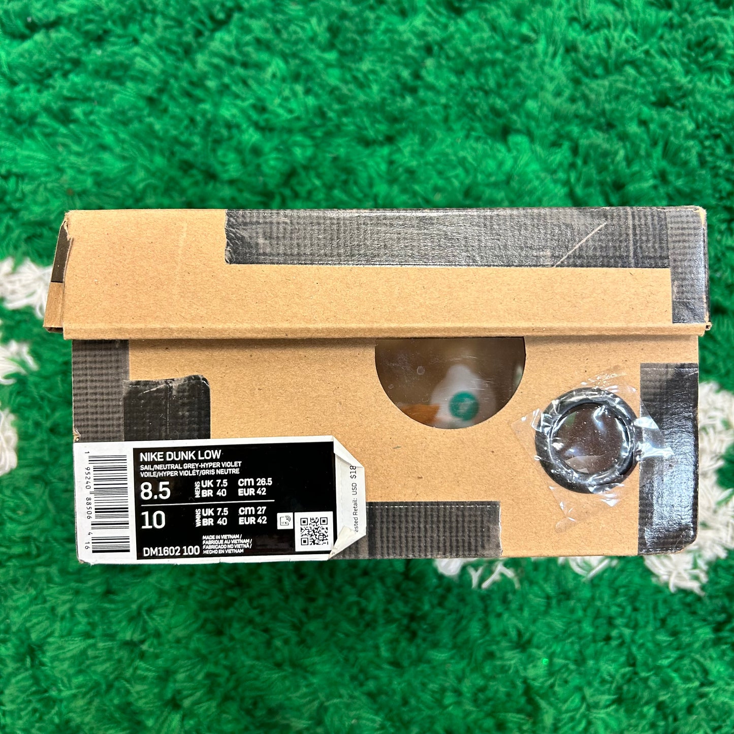 Nike Dunk Low Off White Lot 21 Size 8.5 (Worn)