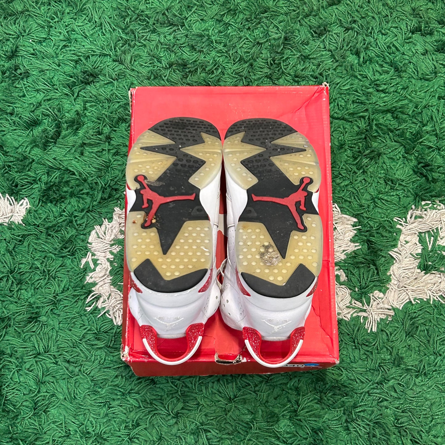 Jordan 6 Red Oreo Size 10 (Worn)