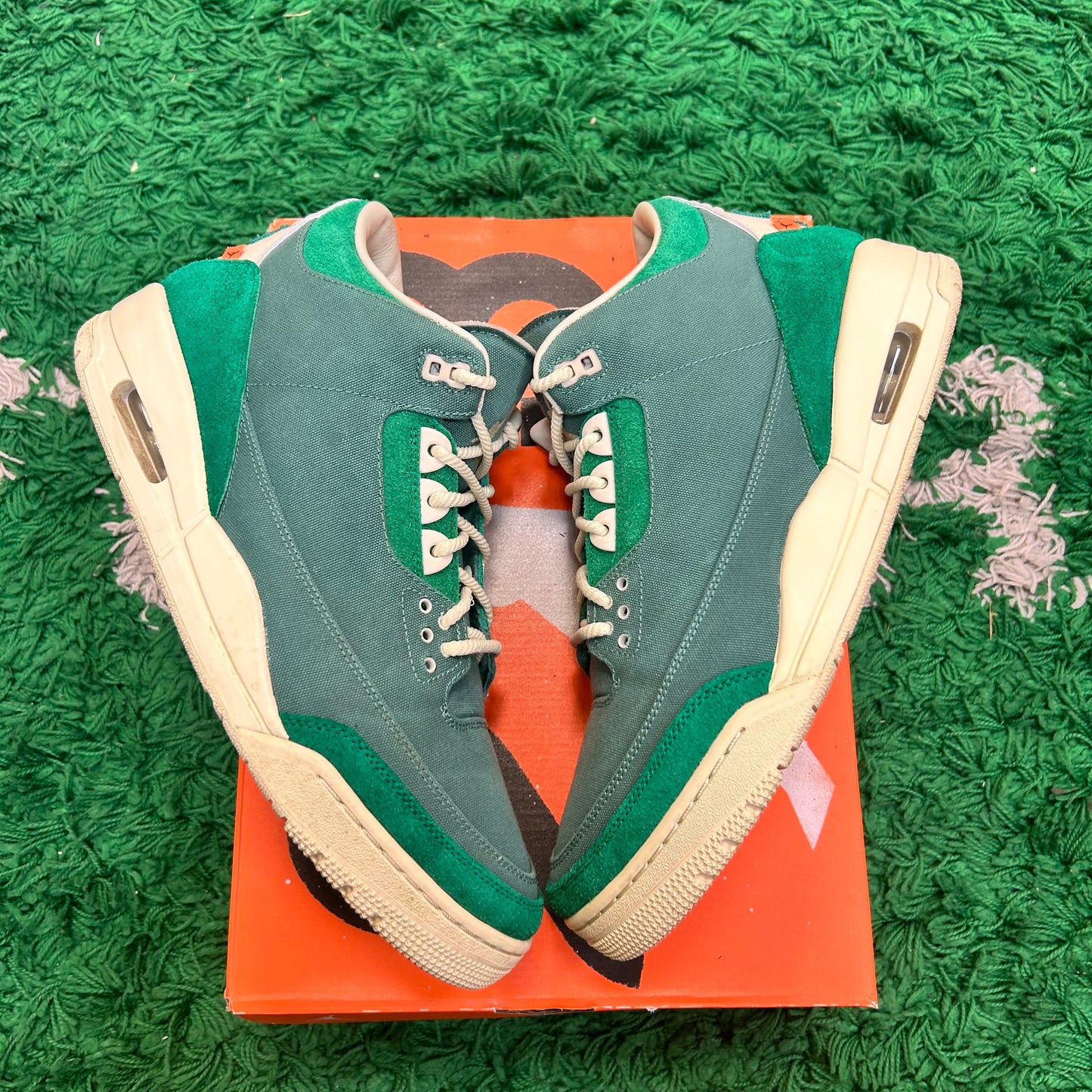 Jordan 3 Nina Chanel Abney Biocoastal W Size 14W/12.5M (Worn 1X)