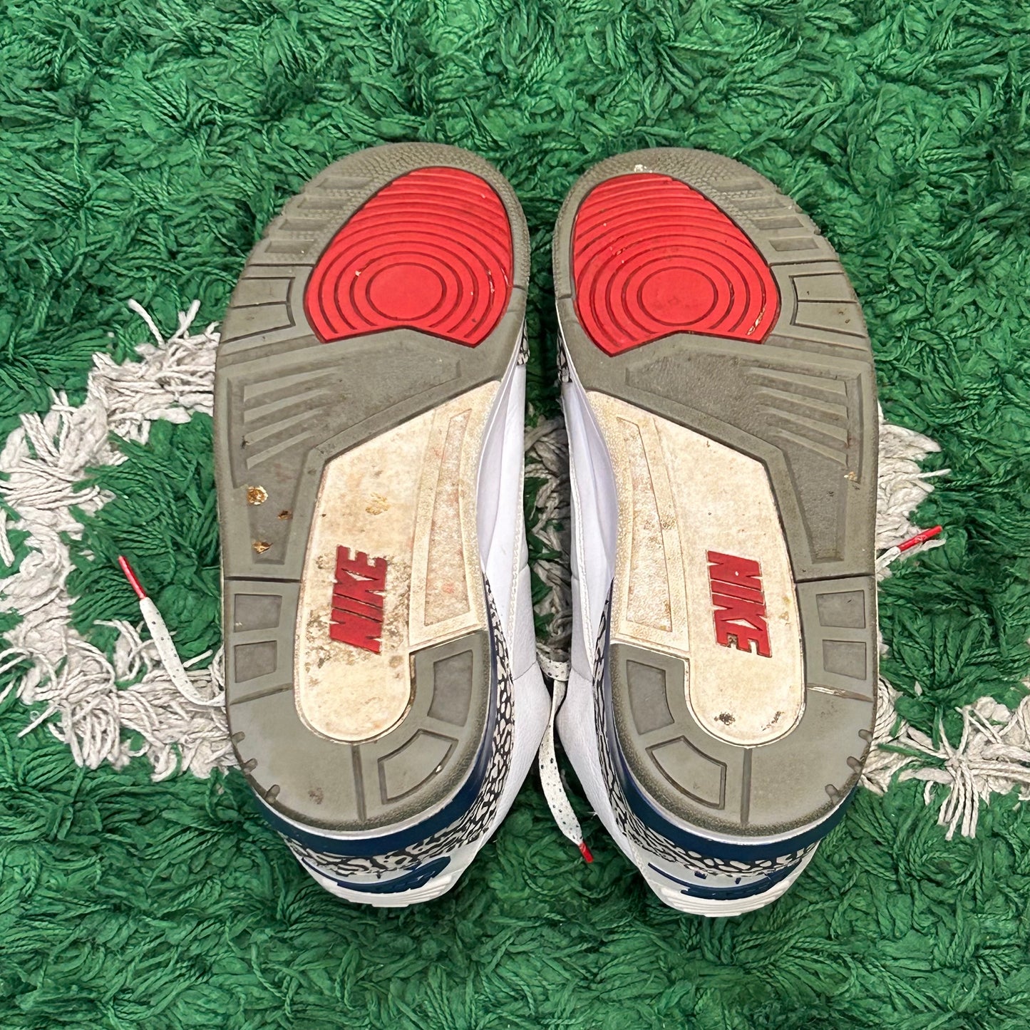 Jordan 3 True Blue Size 11.5 (Worn, NB)