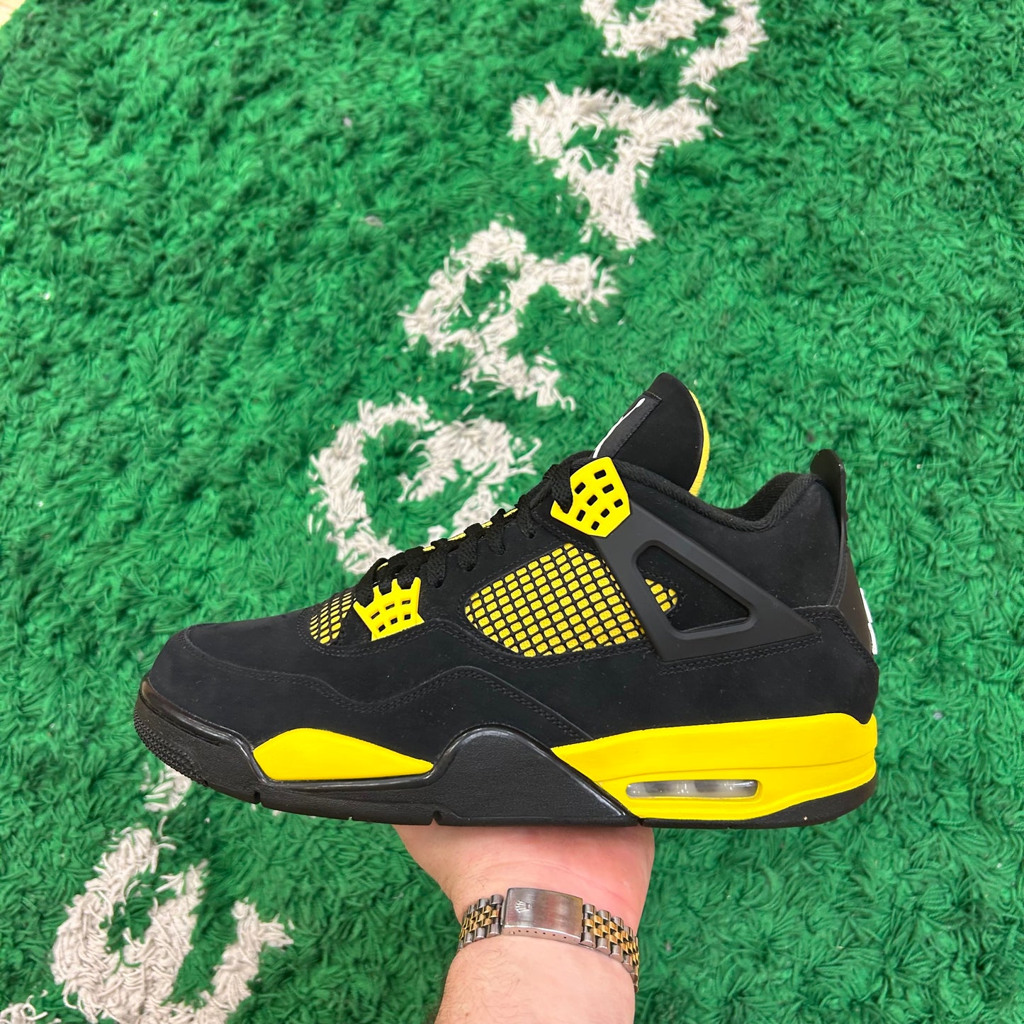 Jordan 4 Yellow Thunder Size 12 (Worn Lightly)