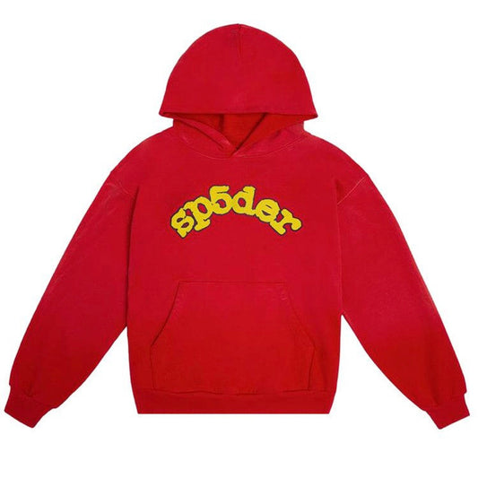 Sp5der OG Logo Hoodie Red