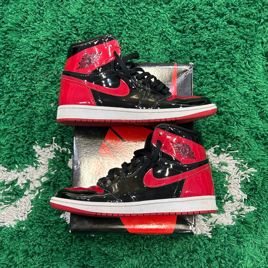 Jordan 1 Patent Bred Size 9 (Worn)