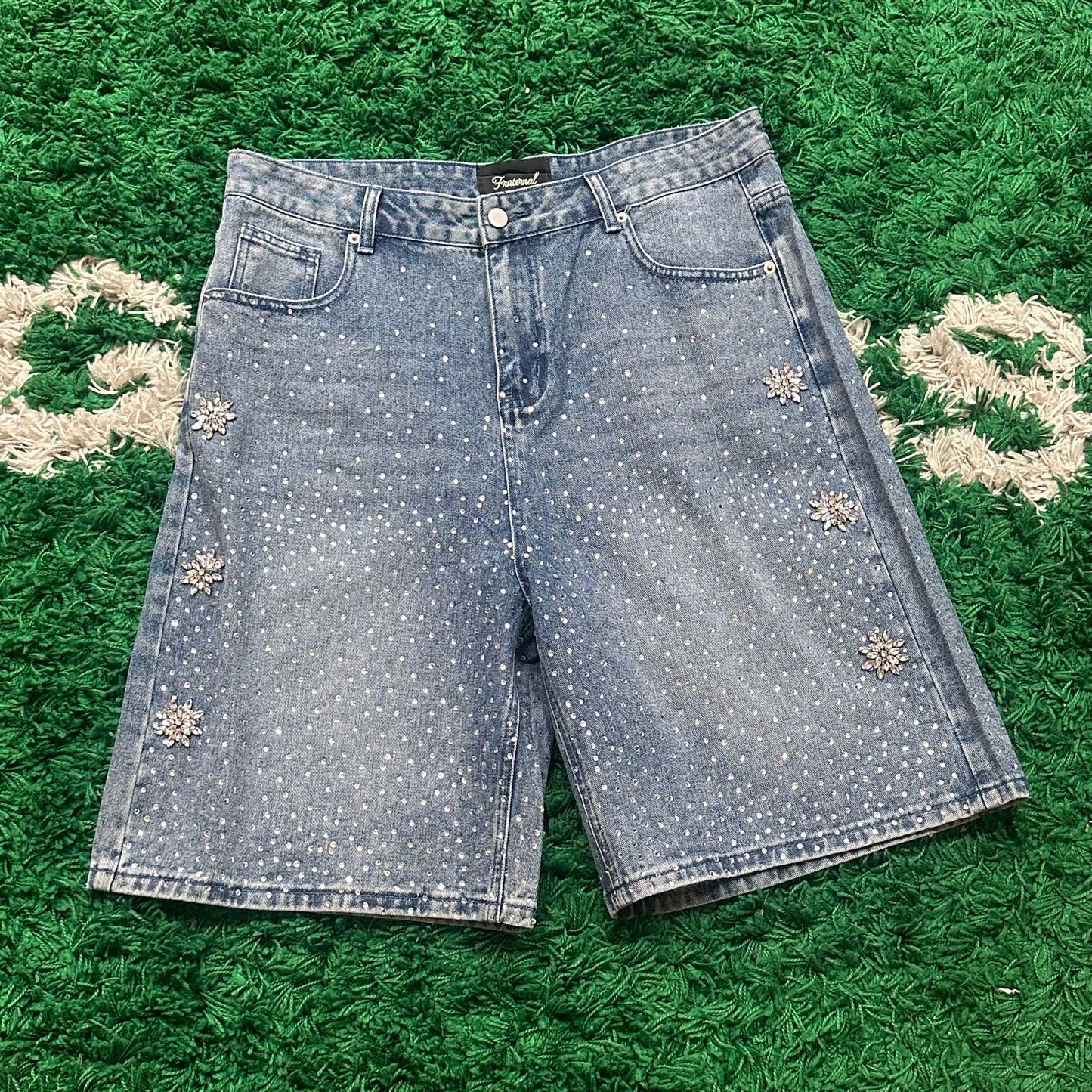 Fraternal Shorts Indigo Size 36 (Brand New)