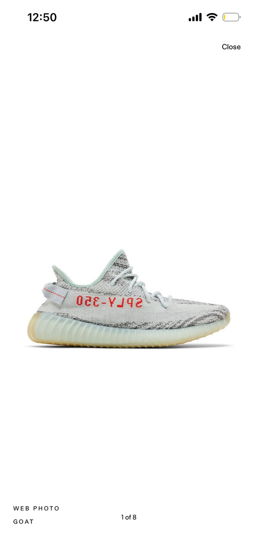 Yeezy 350 Blue Tint Size 14 (New)