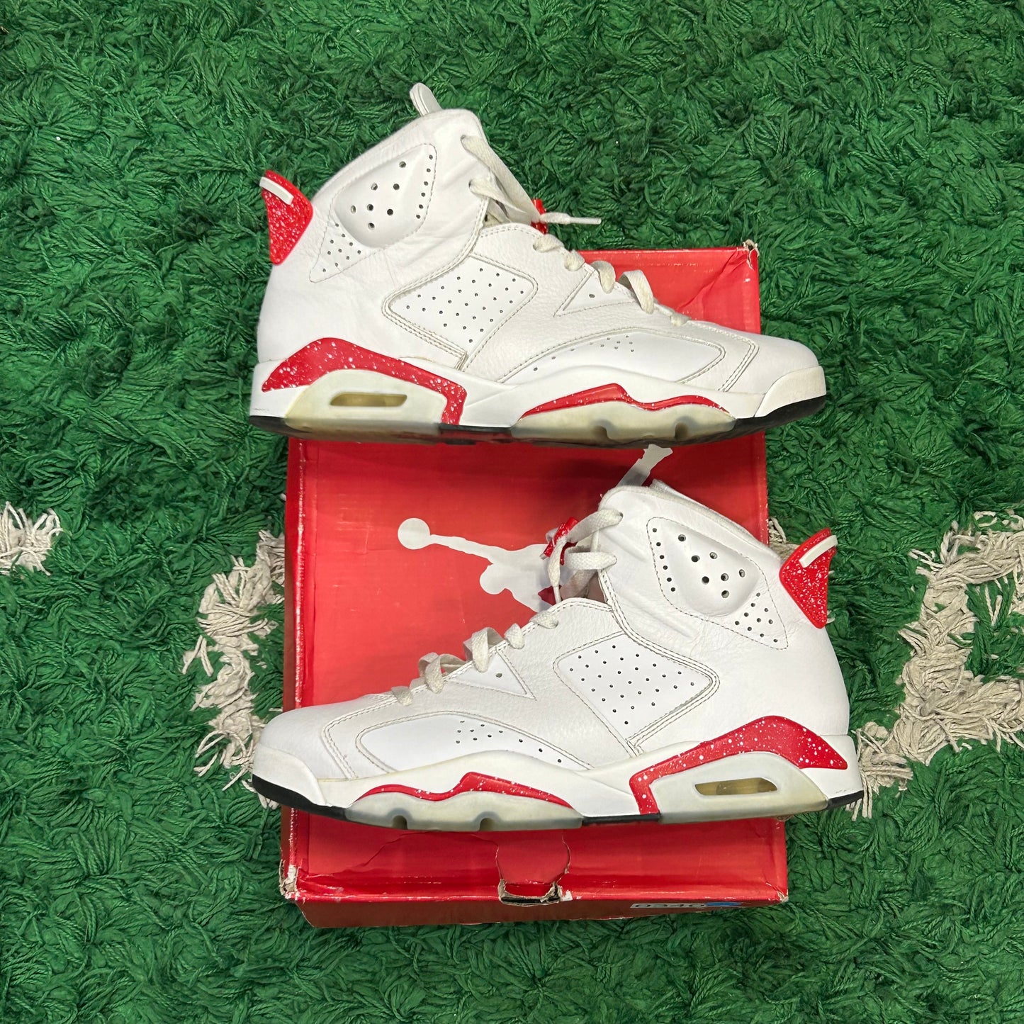 Jordan 6 Red Oreo Size 10 (Worn)