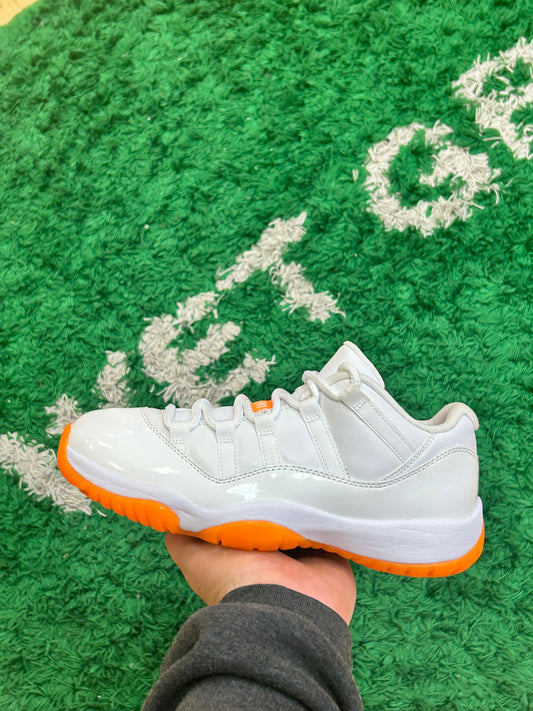 Jordan 11 Low Citrus W Size 6W/4.5Y (Worn Lightly)