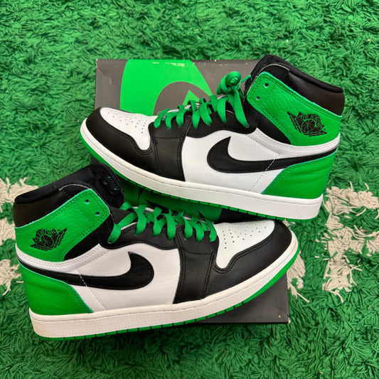 Jordan 1 High Lucky Green Size 11 (Worn)
