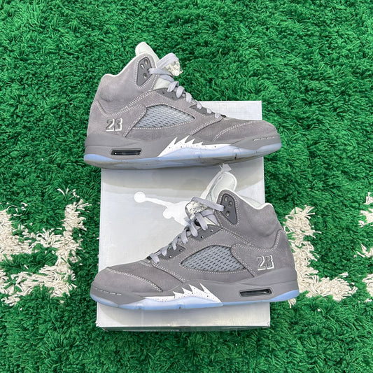 Jordan 5 Wolf Grey Size 9.5 (Worn 1X)
