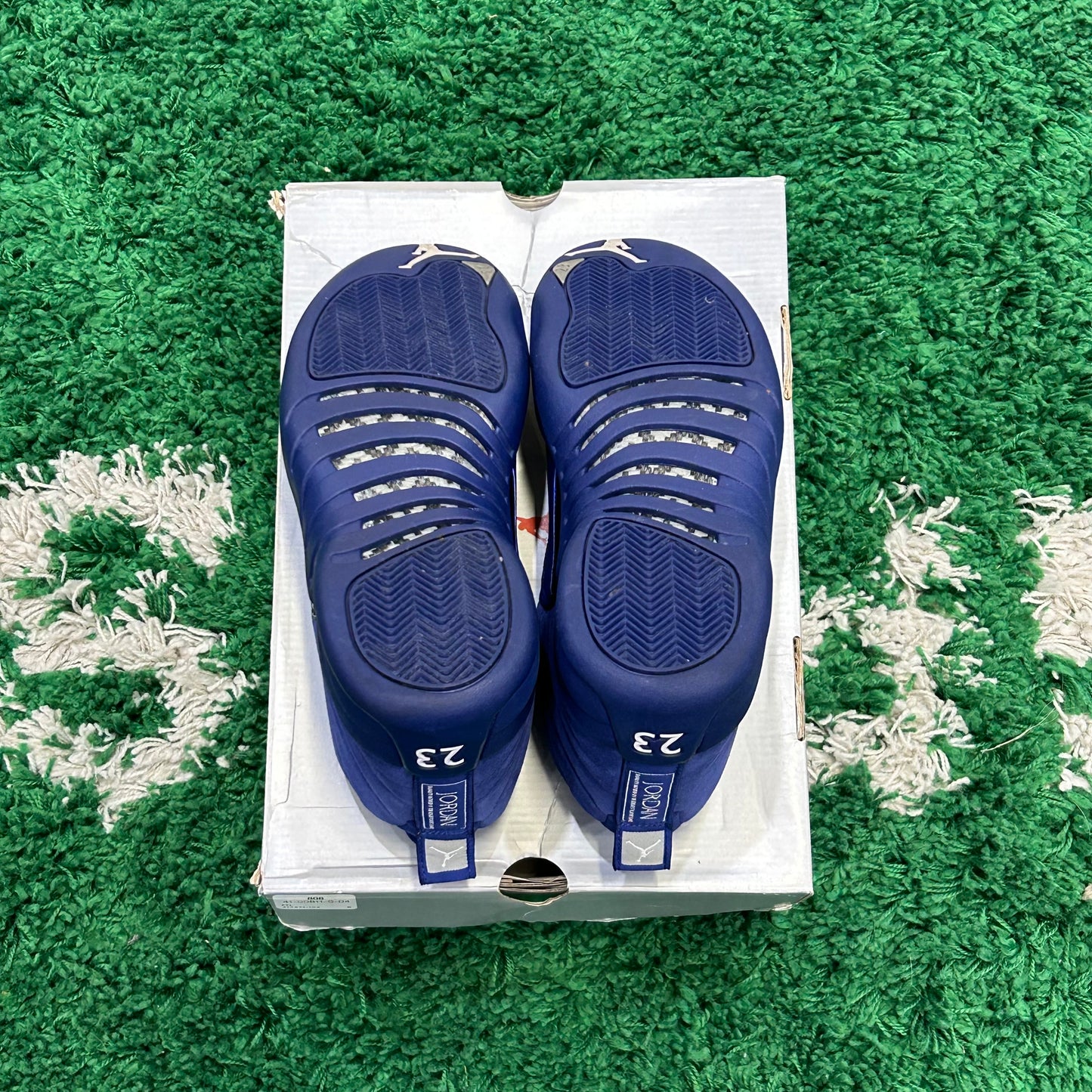 Jordan 12 Deep Royal Blue Size 10 (Worn 1X)
