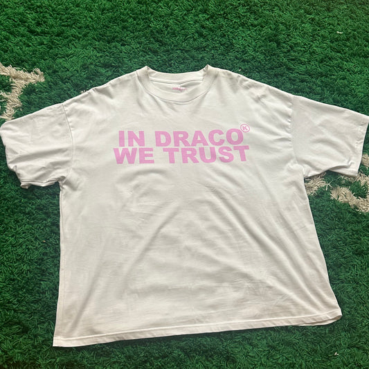 In Draco We Trust White/Pink Size XXL (Tried On)