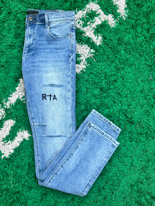 RTA Jeans Washed Blue Size 30 (New)