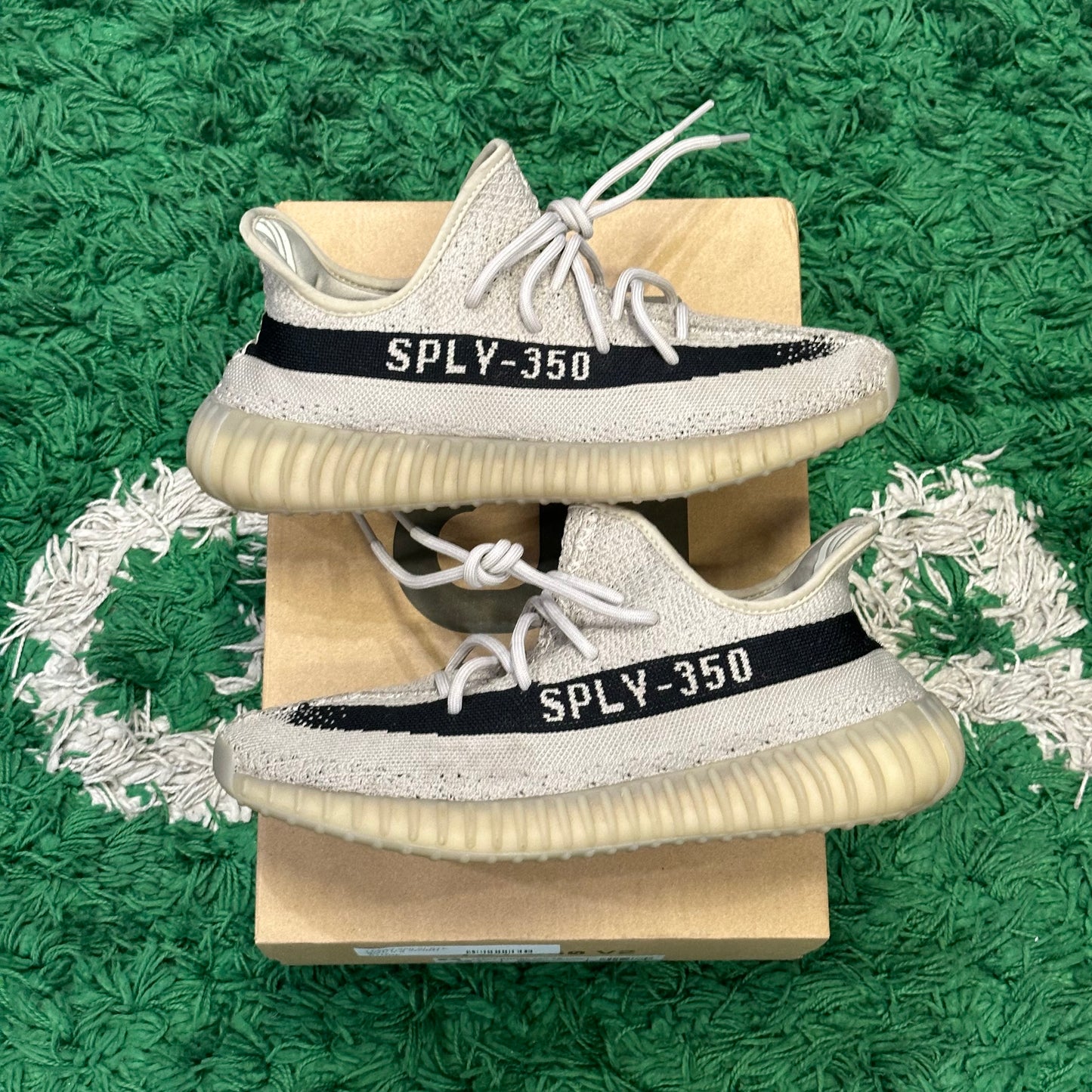 Yeezy 350 Slate Size 9.5 (Worn)