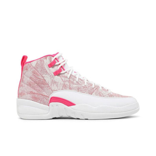 Jordan 12 Arctic Pink Size 4Y (New Yellowing)