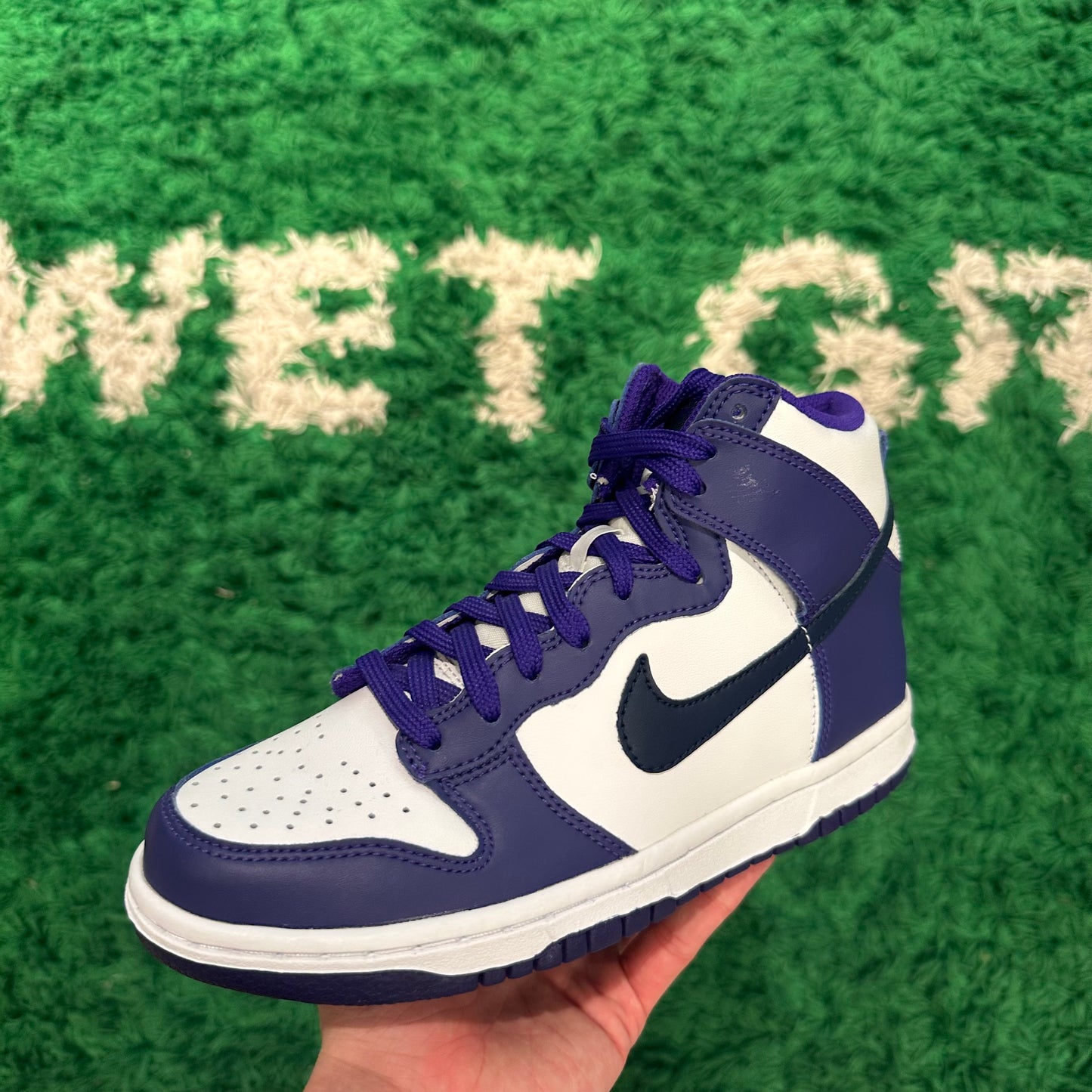 Nike Dunk High Electro Purple Size 5Y (New)