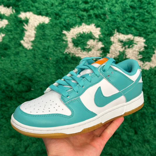 Nike Dunk Low Teal Zeal Size 8.5W/7Y (New)