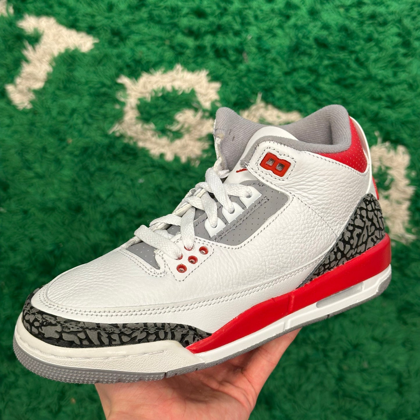 Jordan 3 Fire Red Size 5.5Y (New)