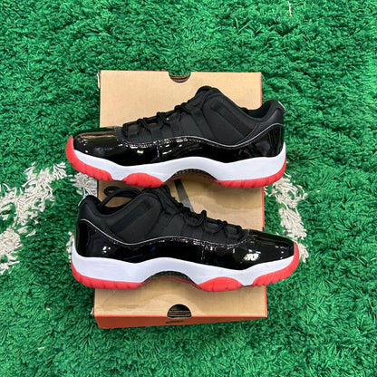 Jordan 11 Bred Low Size 8.5 (Lightly Worn)