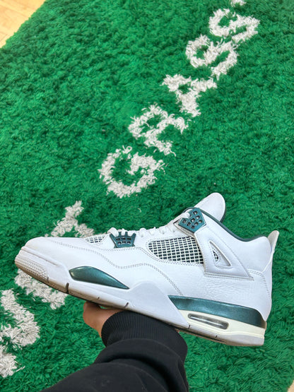 Jordan 4 Oxidized Green Size 13 (Worn)