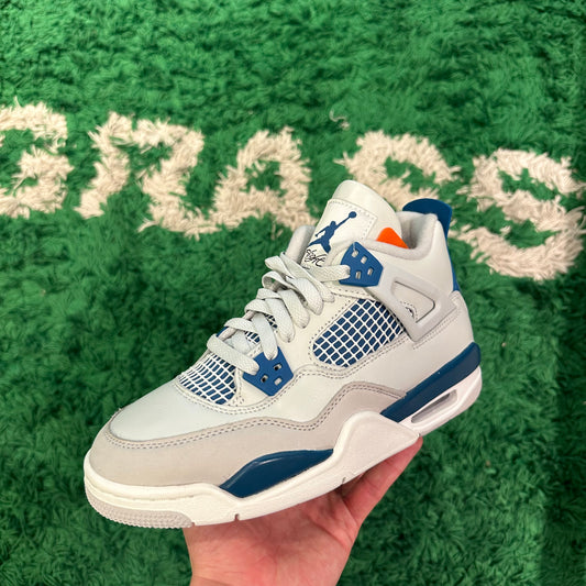 Jordan 4 Military Blue Size 5Y (New)