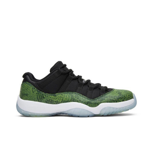 Jordan 11 Low Green Snakeskin (New)