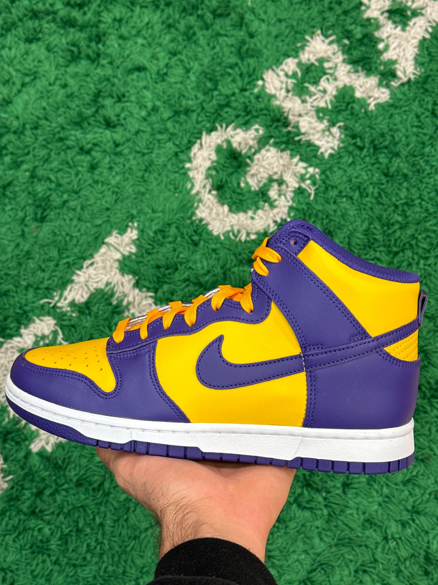 Nike Dunk High Lakers Size 13 (New)