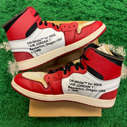 Jordan 1 High Off White Chicago Size 12 (Worn) (AD)