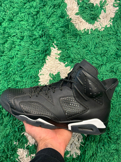 Jordan 6 Black Cat Size 8 (Worn Rep Box)