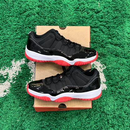 Jordan 11 Bred Low Size 8.5 (Lightly Worn)