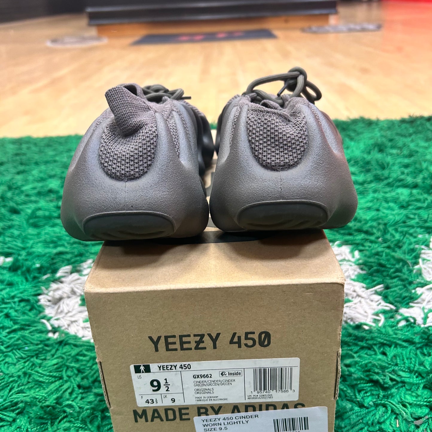 Yeezy 450 Cinder Size 9.5 (Worn Lightly)