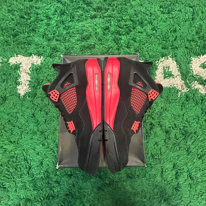 Jordan 4 Red Thunder Size 10.5 (Worn)