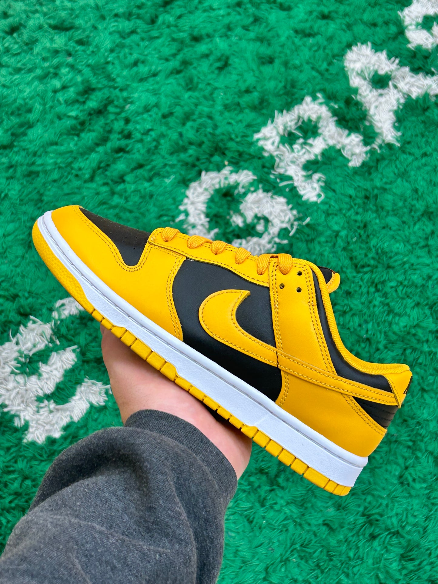 Nike Dunk Low GoldenRod Size 7 (New)