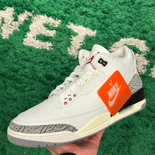 Jordan 3 White Cement Reimagined Size 11 (New)