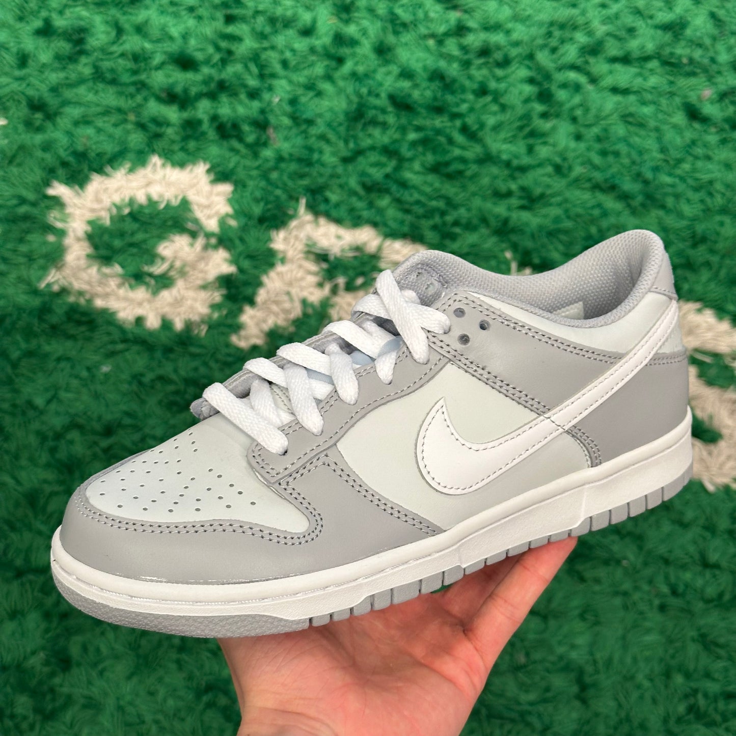 Nike Dunk Low Two Tone Grey Size 7Y (New)