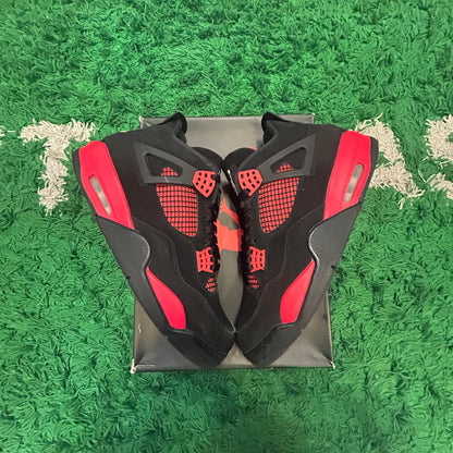 Jordan 4 Red Thunder Size 10.5 (Worn)