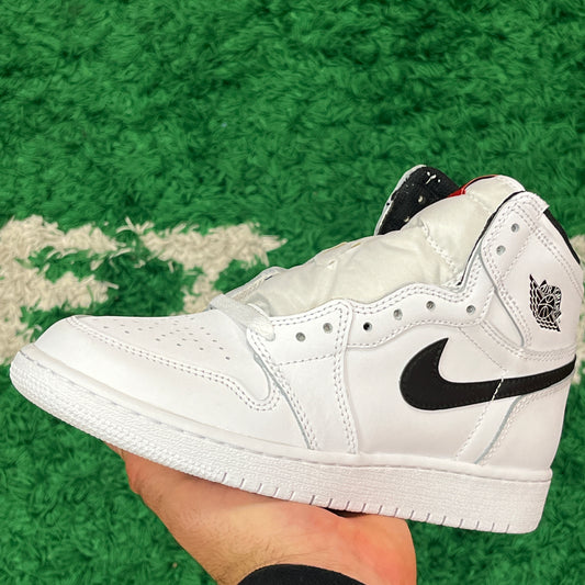 Jordan 1 High Ying Yang White Size 5 (New)