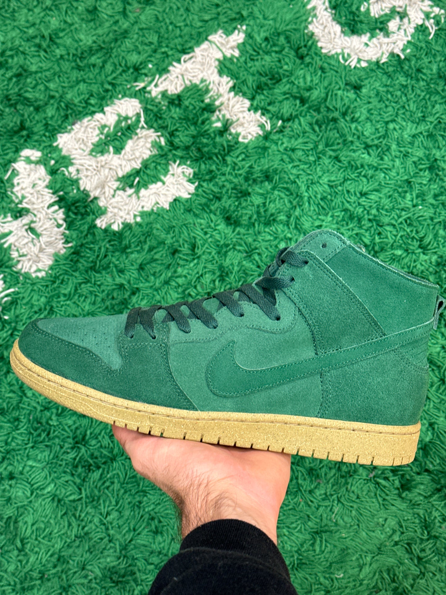 Nike Dunk High Gorge Green Size 12 (New)