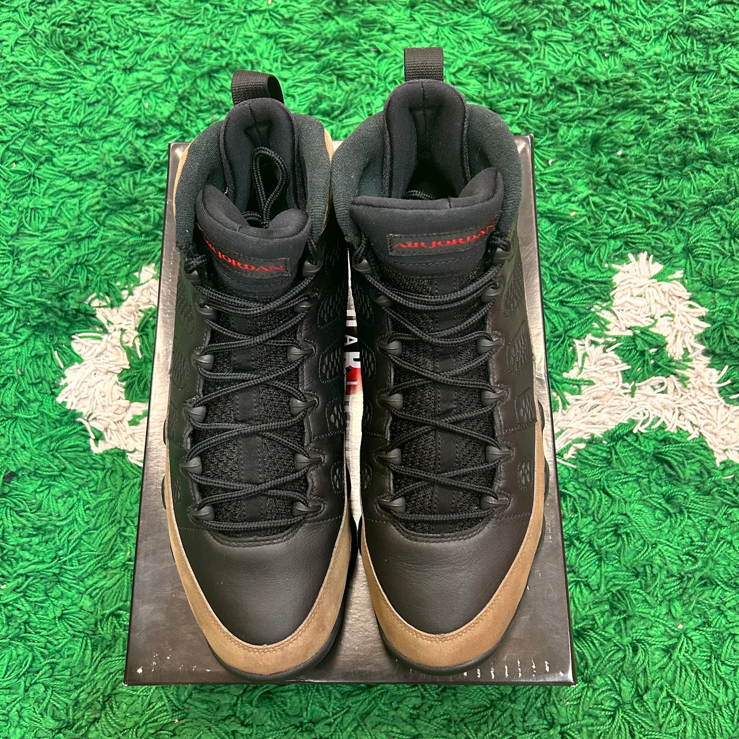 Jordan 9 Olive Size 11.5 (Tried On)