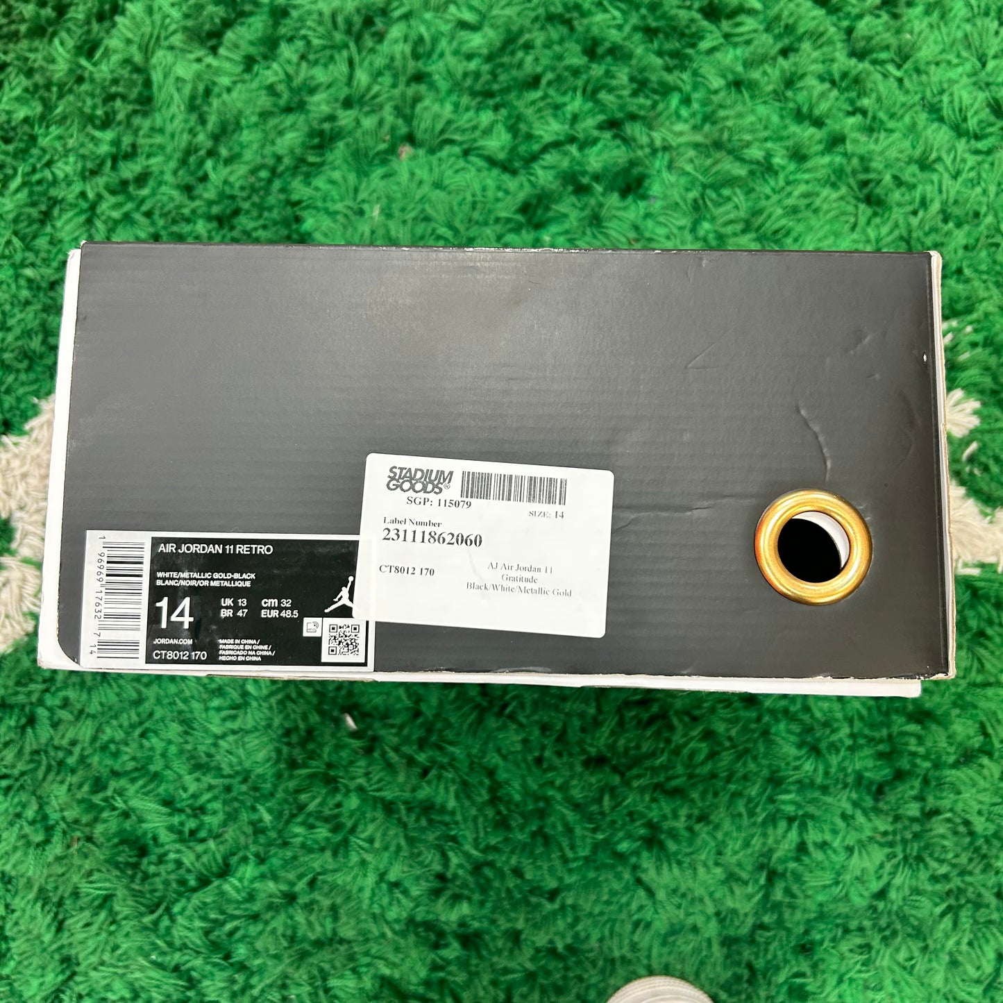 Jordan 11 DMP Gratitude Size 14 (Worn)