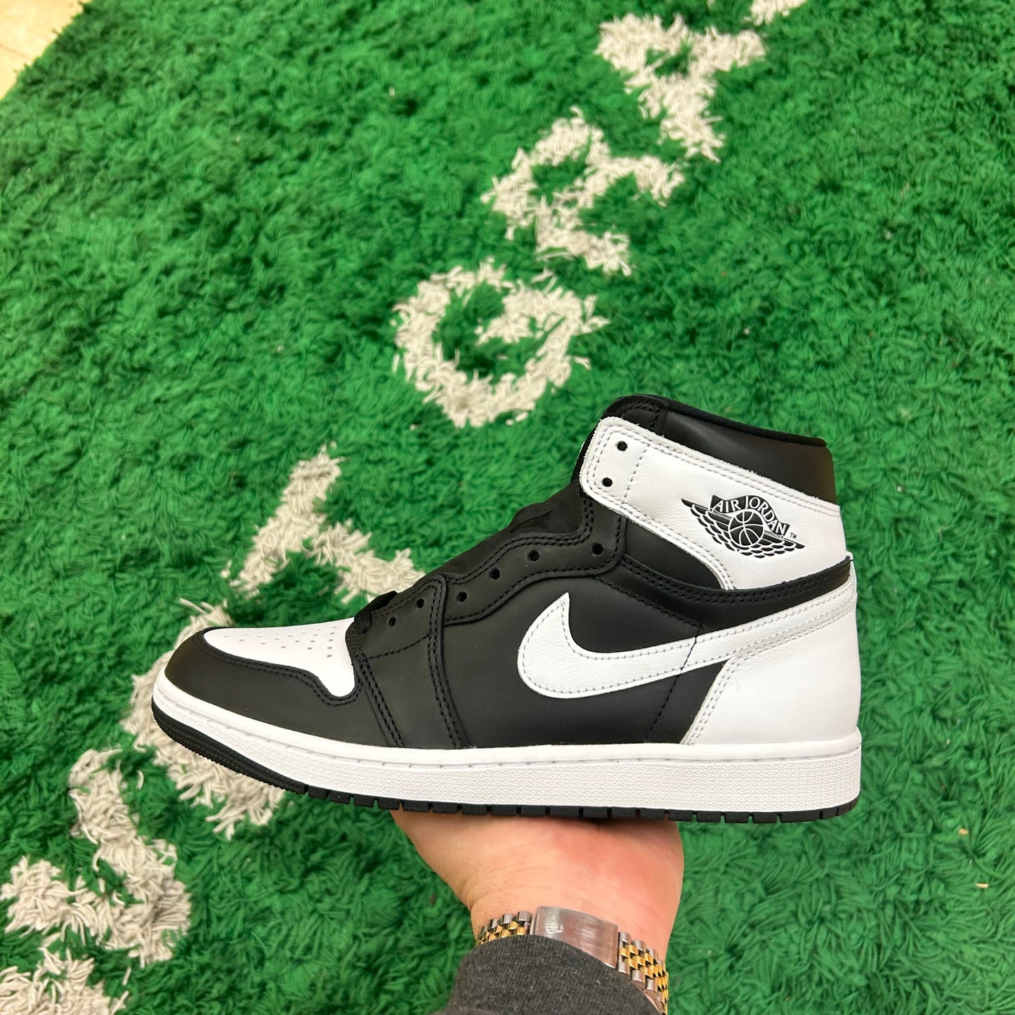 Jordan 1 Black White Size 9.5 (New)