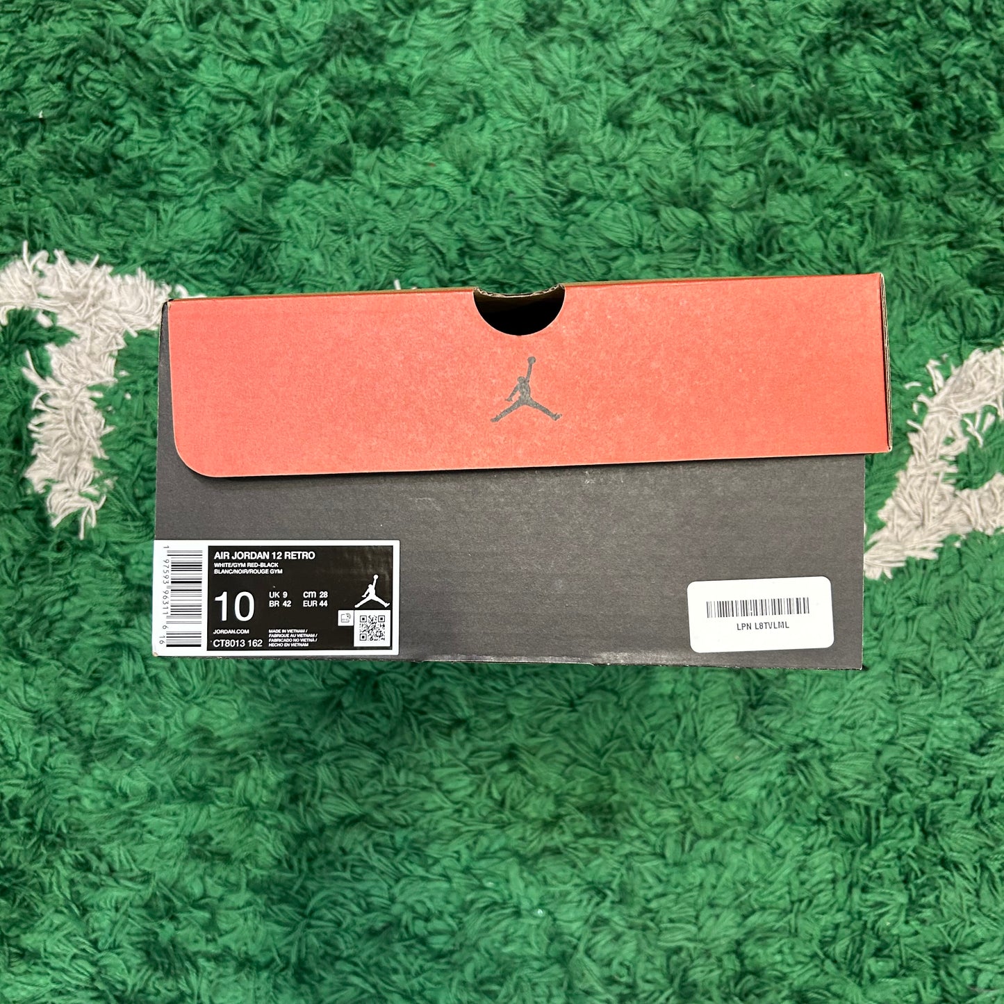 Jordan 12 Taxi Flip Size 10 (Worn)