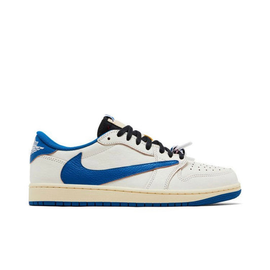 Jordan 1 Low Travis Scott Fragment Military Blue (New)