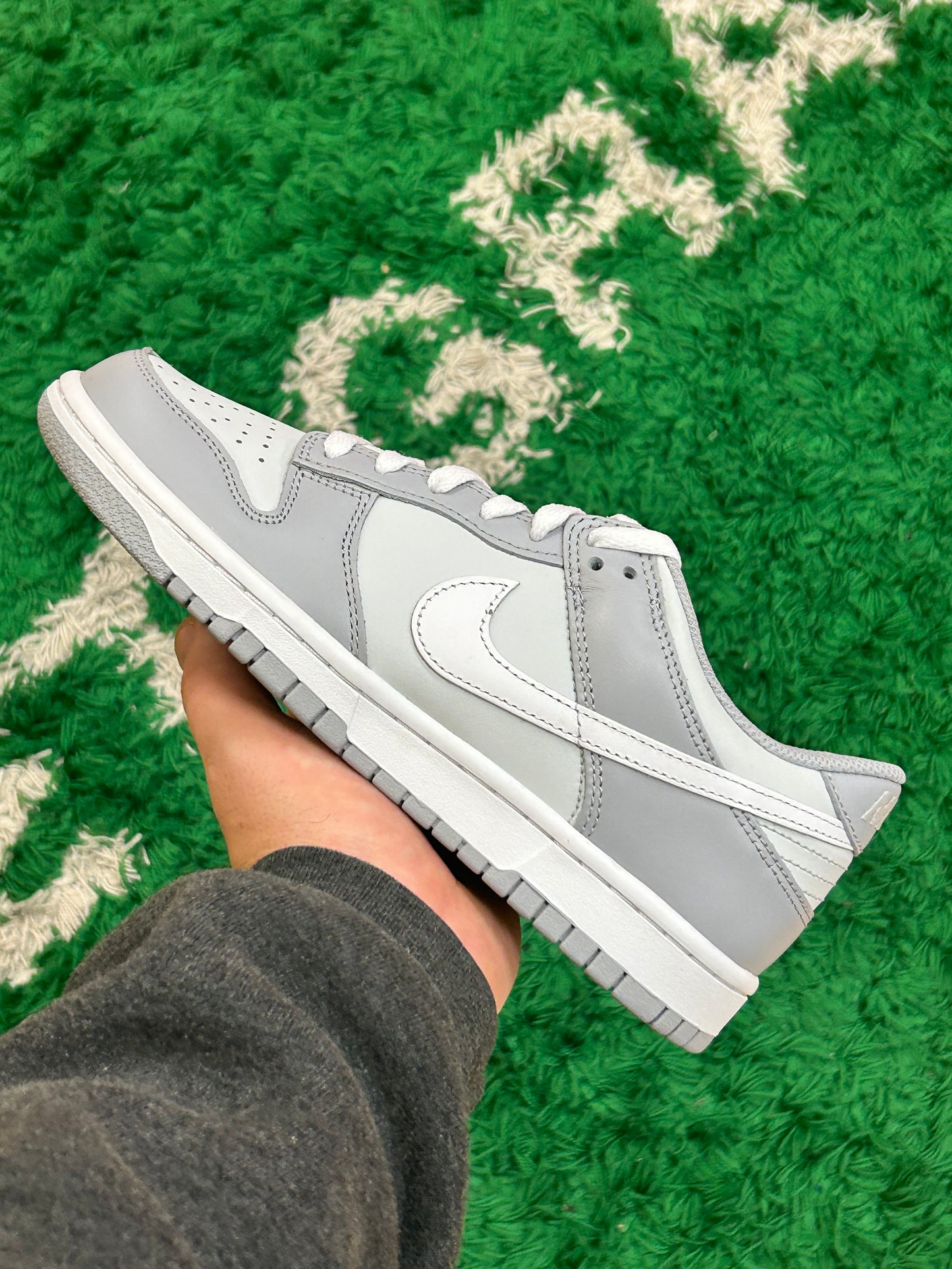 Nike Dunk Low Two Tone Grey Size 5.5Y (New)