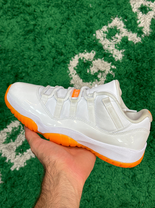 Jordan 11 Low Bright Citrus Size 9w 7.5m (New)