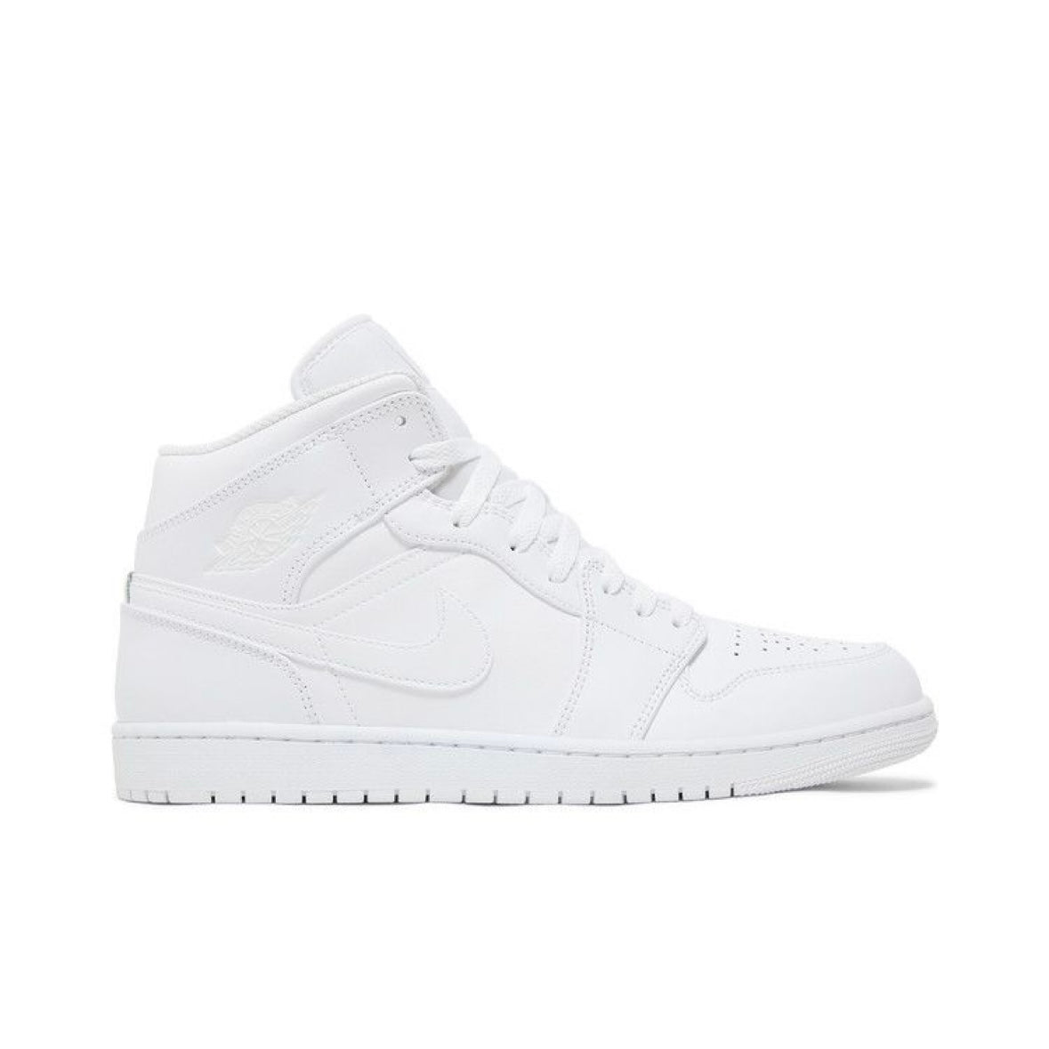 Jordan 1 Mid Triple White Size 10.5 (New)