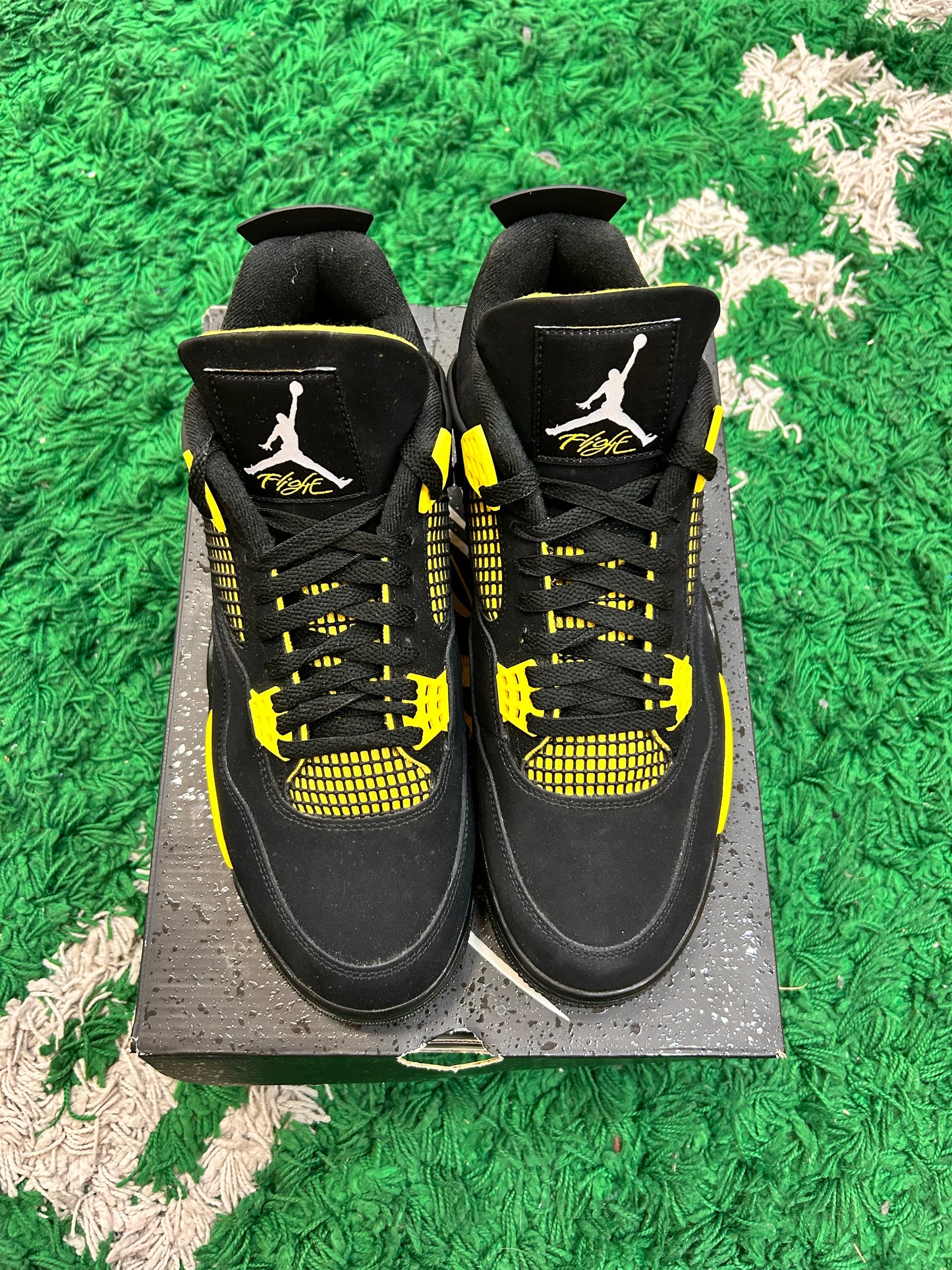 Jordan 4 Yellow Thunder Size 12 (Worn Lightly)