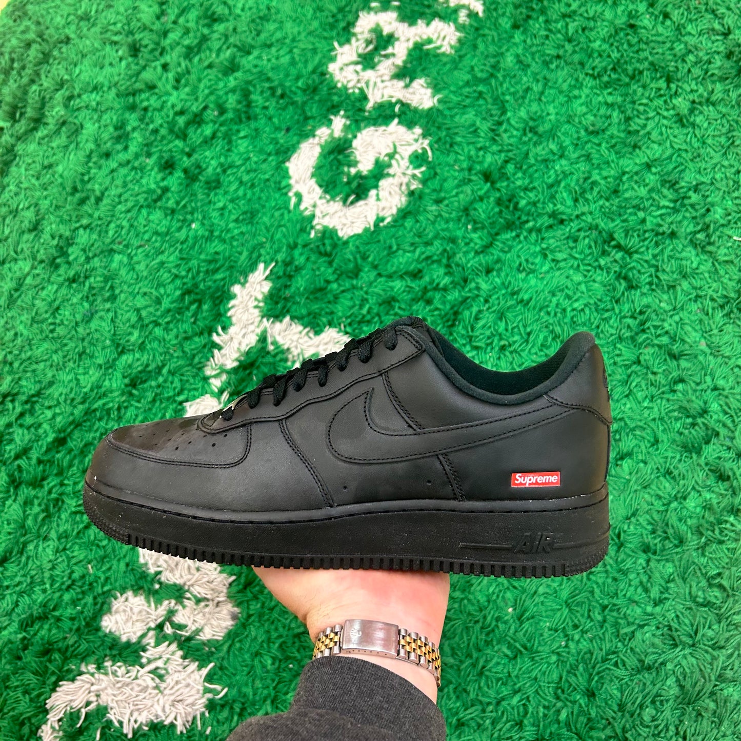 Nike AF1 Supreme Black Size 12 (New)