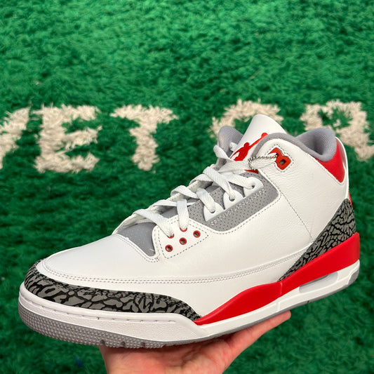 Jordan 3 Fire Red Size 13 (New)