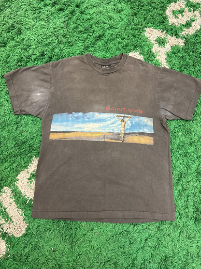 Saint Michael Jesus Washed Tee Size M (Worn)