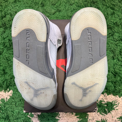 Jordan 5 Blue Bird Size 8w 6.5Y (Lightly Worn)